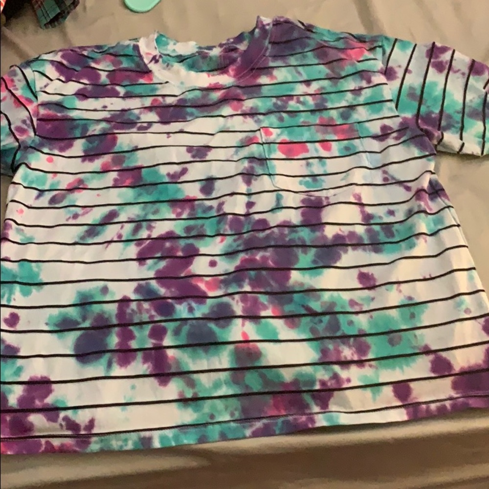 Tie-dyed t-shirt